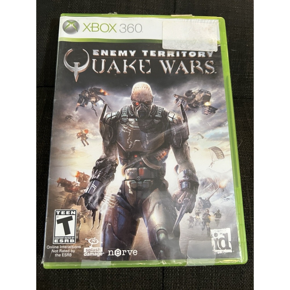 Enemy Territory: Quake Wars (Microsoft Xbox 360) CIB Complete In EX Condition